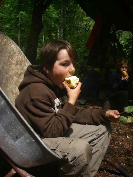 Zeit für einen Apfel