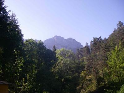 ...und zu Füßen der Reiteralm umherführte...