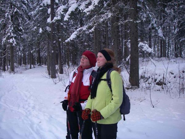 Petra und Sabine genießen