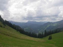 Blick zum Wilden Kaiser