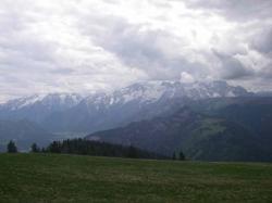 Ausblick zu den Loferer Steinbergen